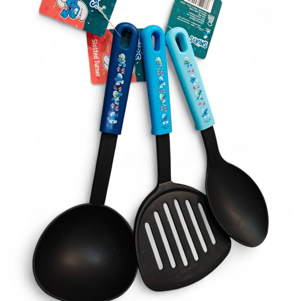 Smurfs themed kitchen utensil set Of 3